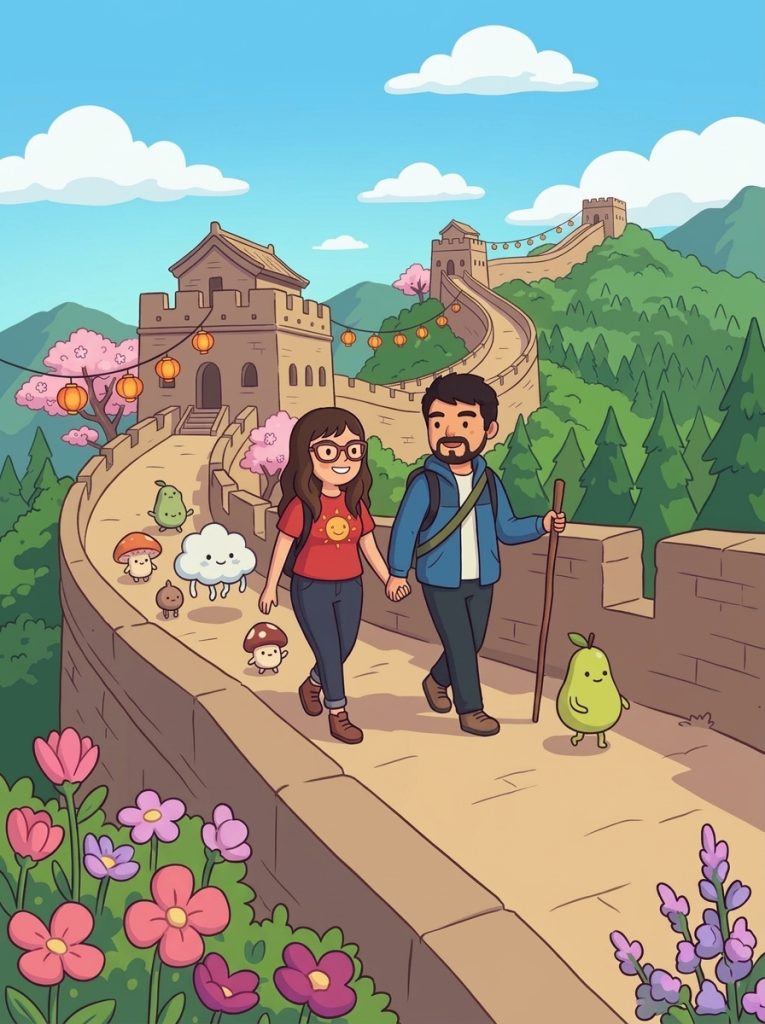 Una caminata por la muralla China