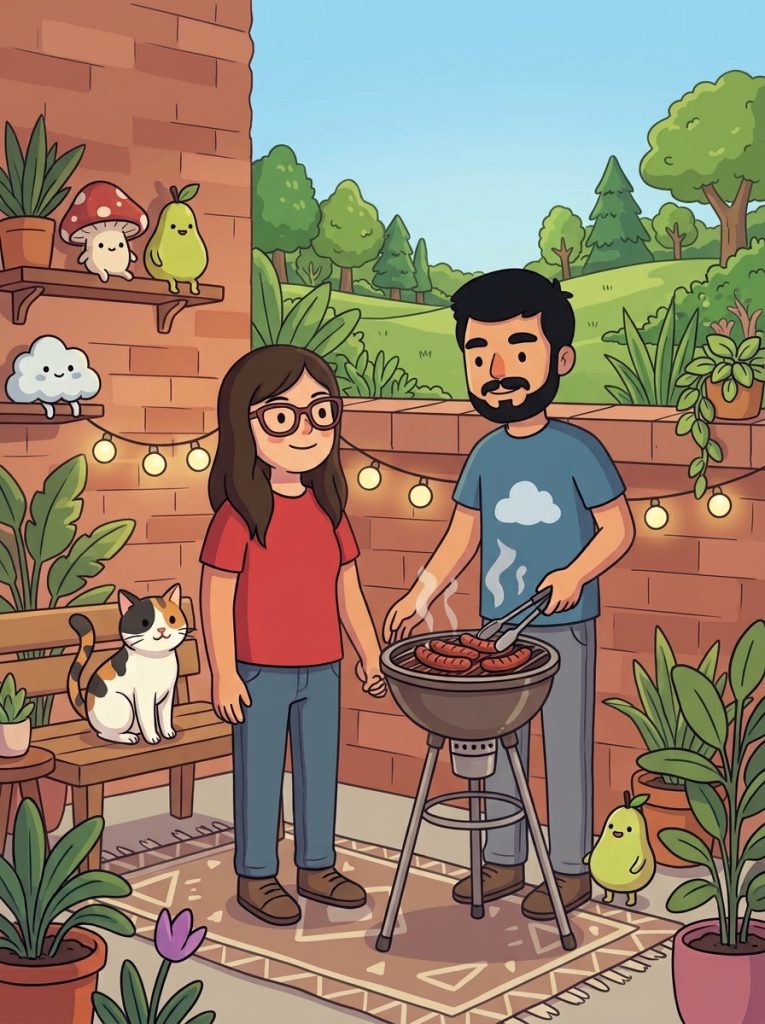 Parrilladas y Asados en Nuestro Patio!