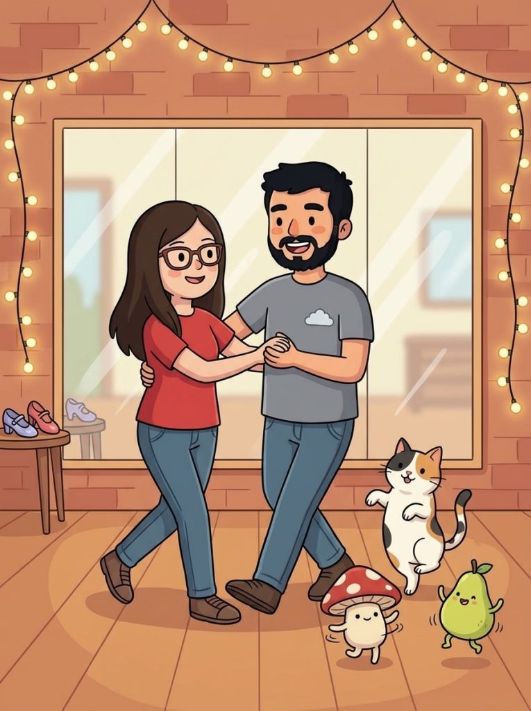 Clases de Baile en Pareja: Preparando la Pista